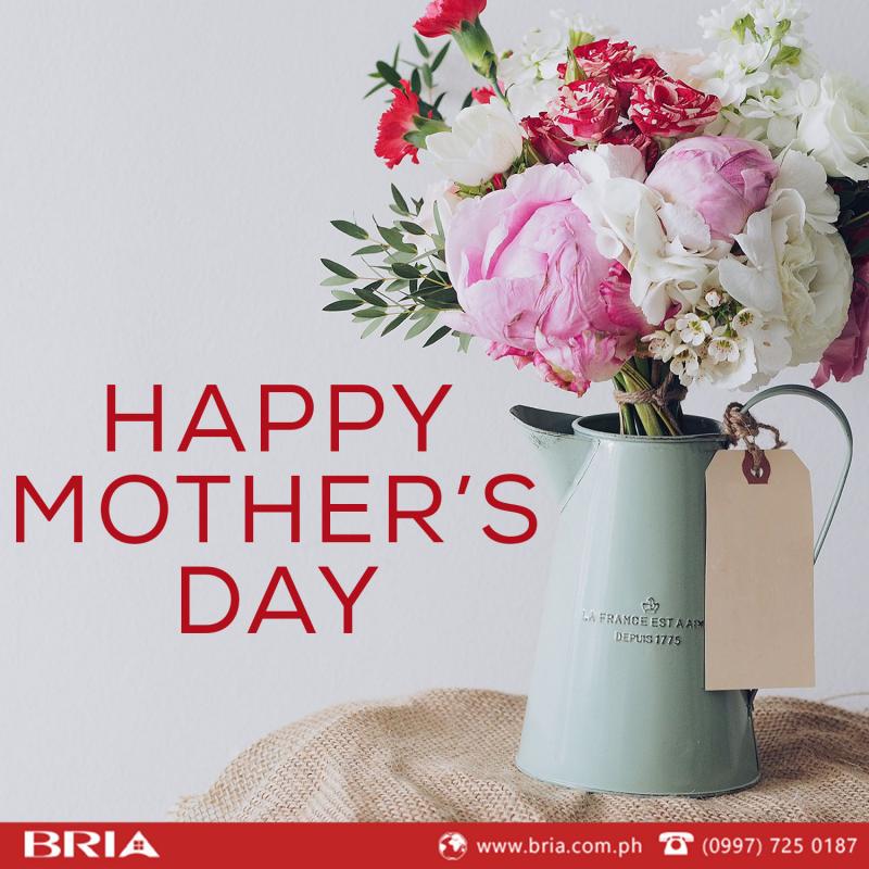 Mother’s Day Flowers from Bria Homes affordable house and lot