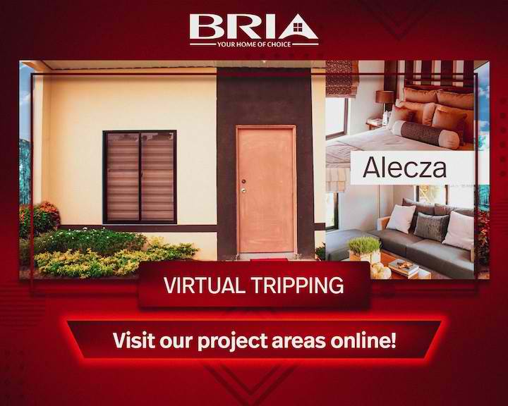 Bria Virtual Tripping affordable house and lot