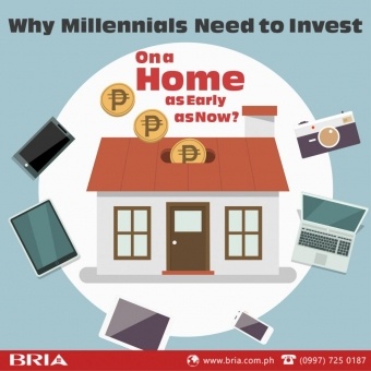 An infographic showing the Why Millennials Need to Invest on a Home as Early as Now? affordable house and lot