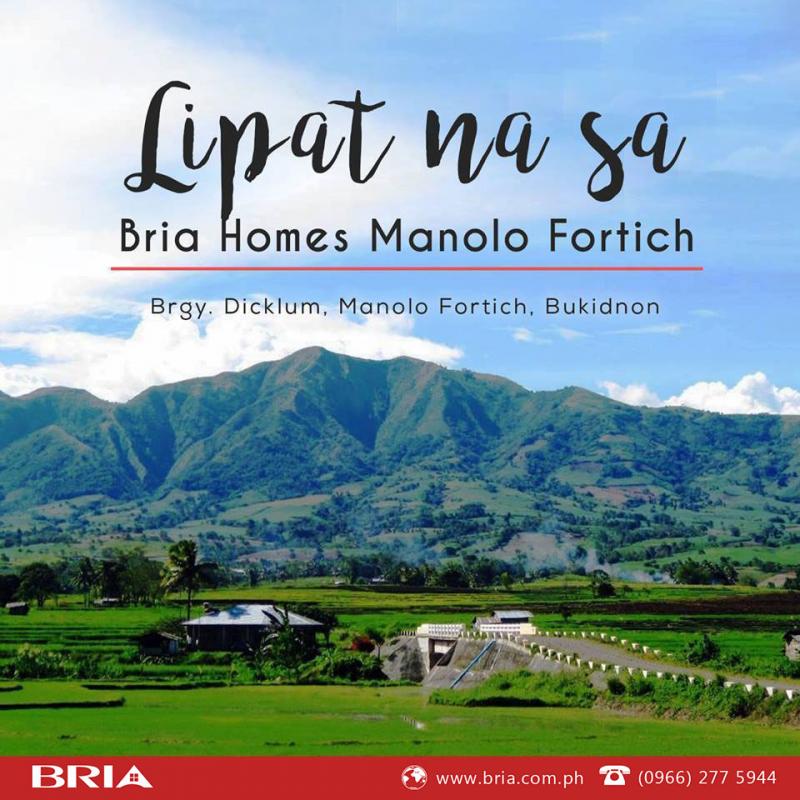 Bria Home Manolo Fortich  Affordable House and Lot