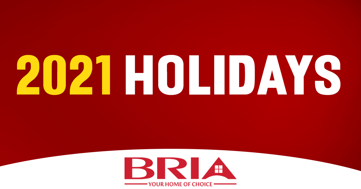 2021 PH Holidays