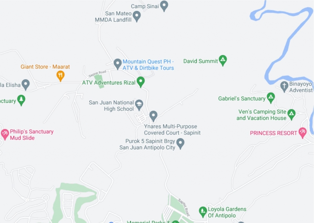 ATV Adventures Rizal Google Map