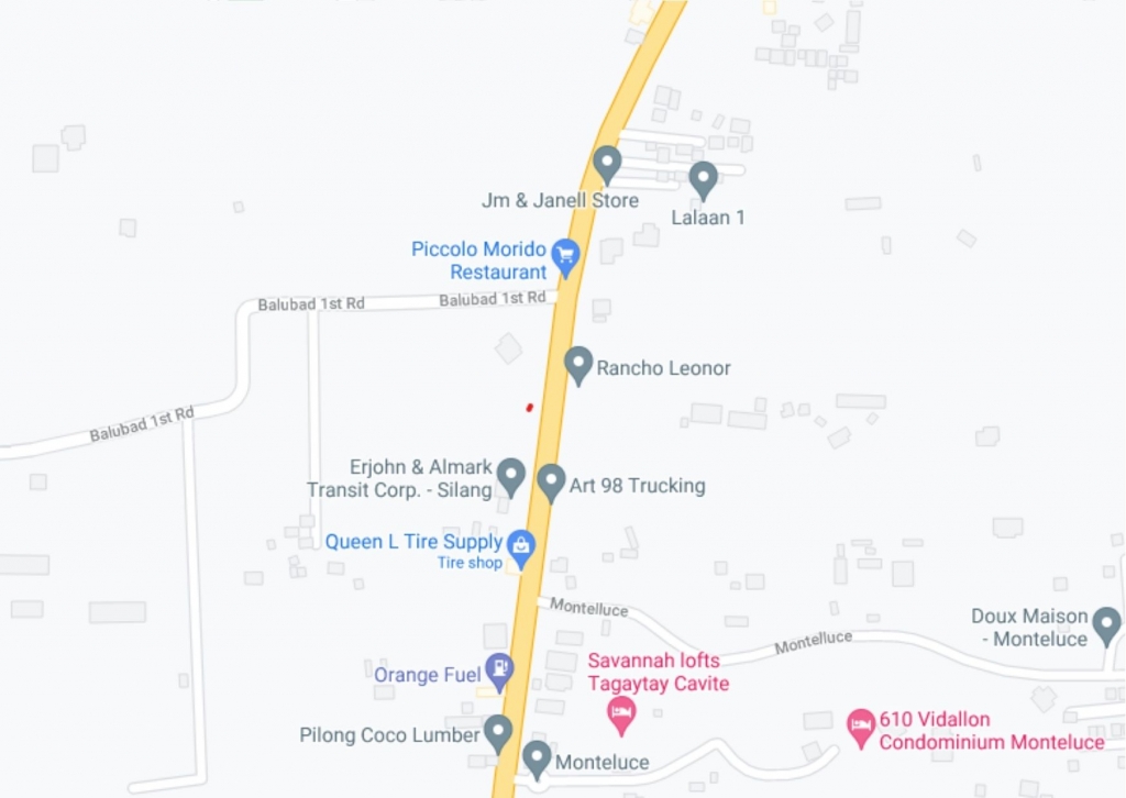 Rancho Leonor Google Map