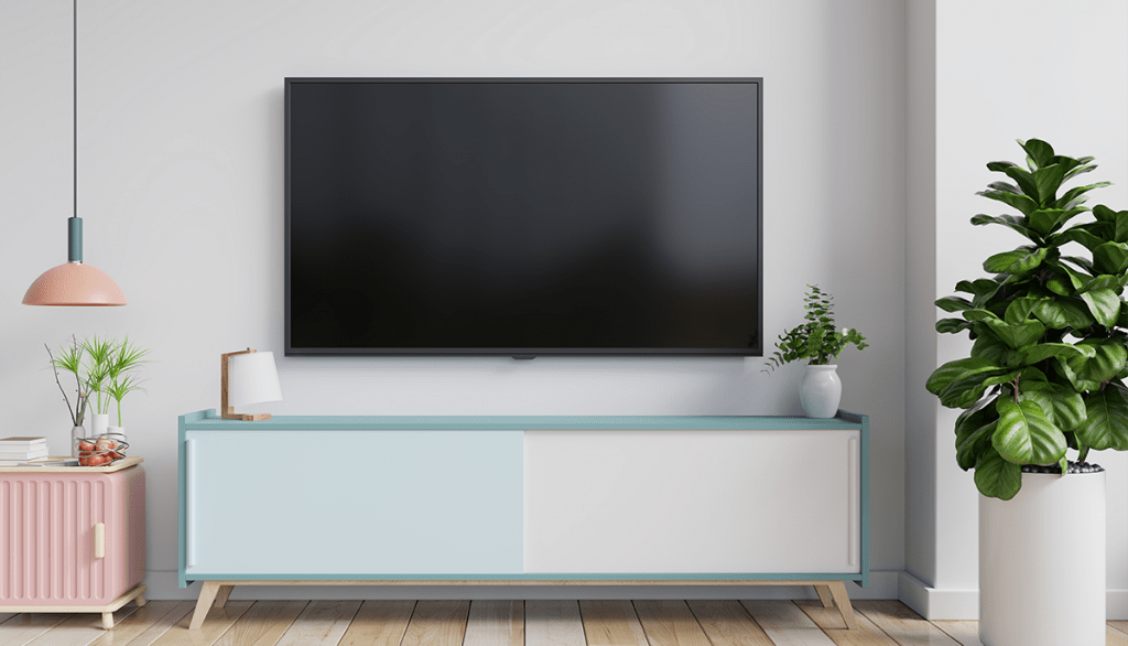 wall-mounted-television