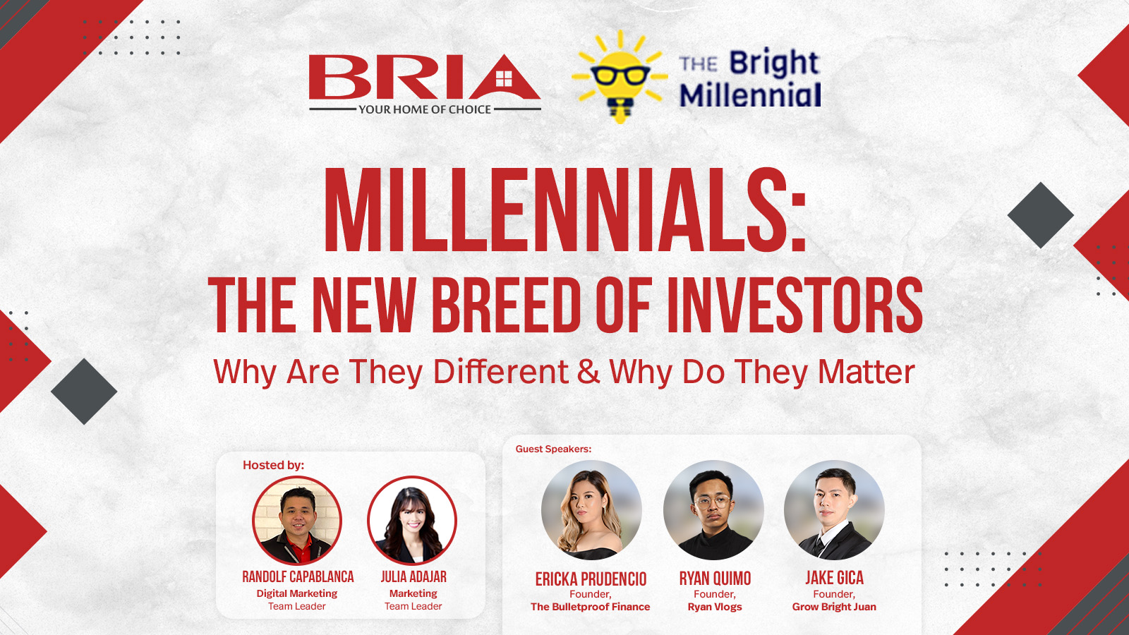 Bria Homes webinar Series 2021