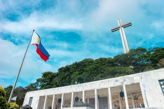 celebrating the day of Valor Philippines