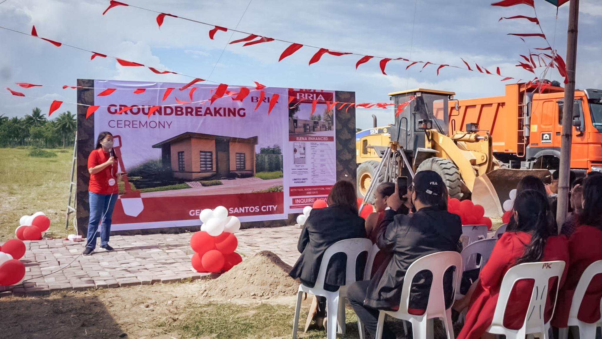 Bria Homes Gensan Groundbreaking