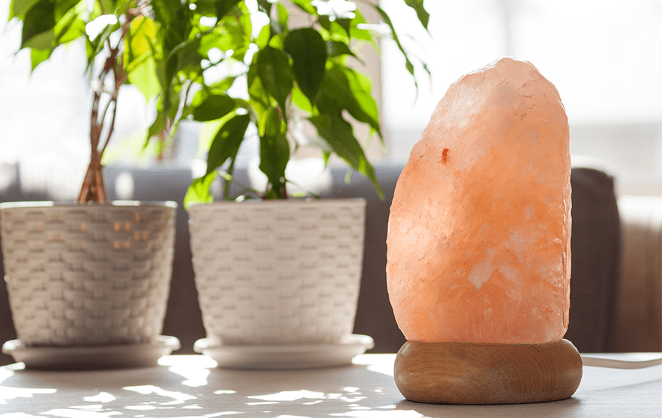 Himalayan salt lamp