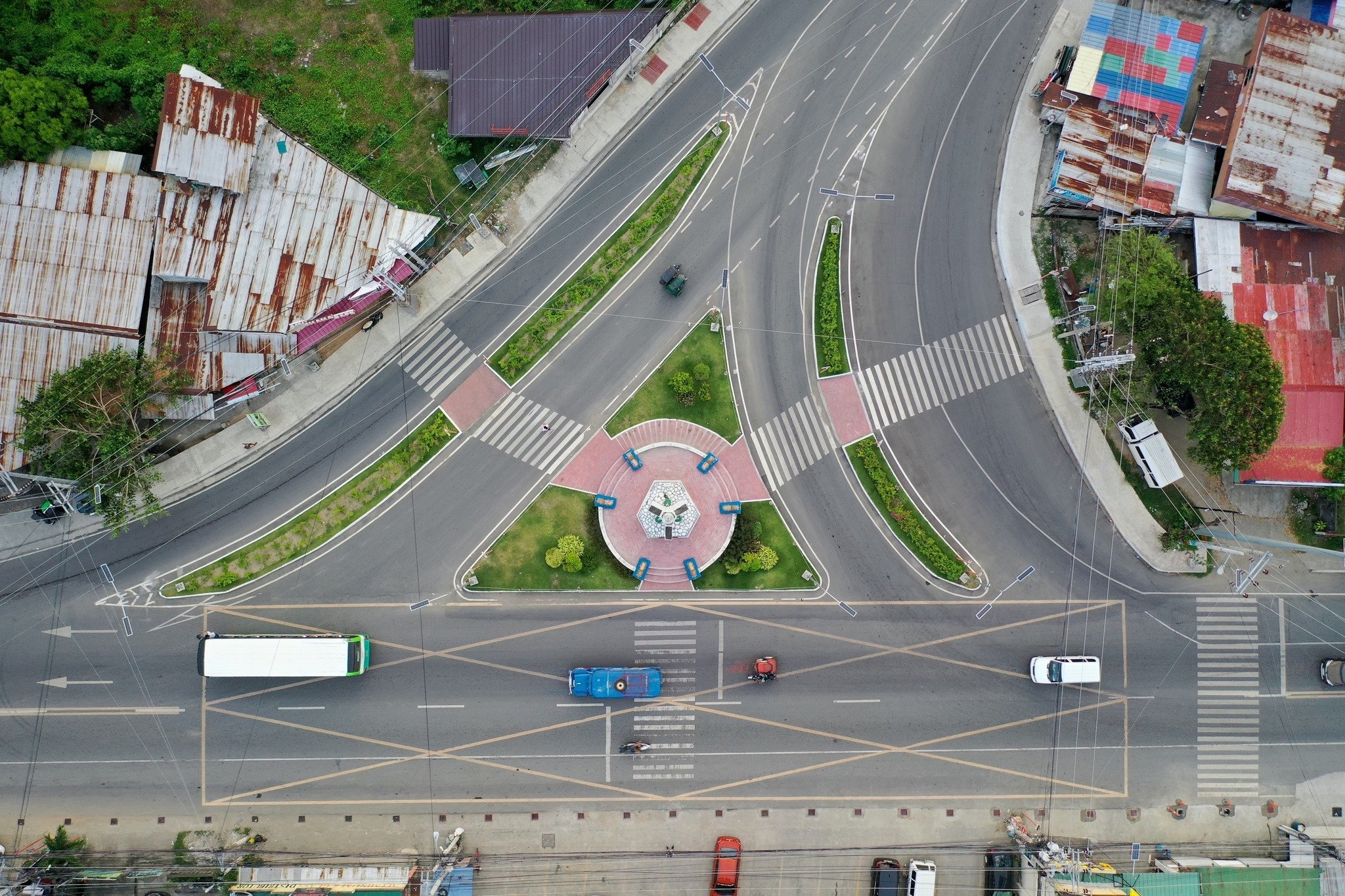 Manila-North-Road Aerial shot