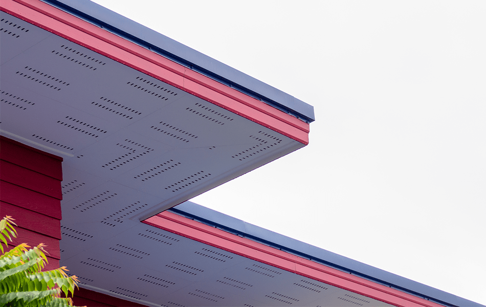 Roof shed