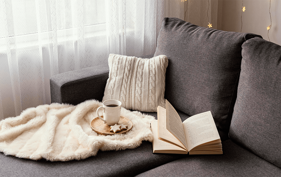 Cozy home set up