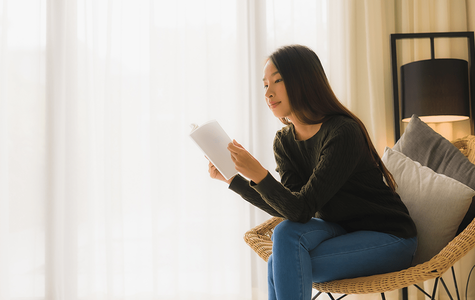 reading at home