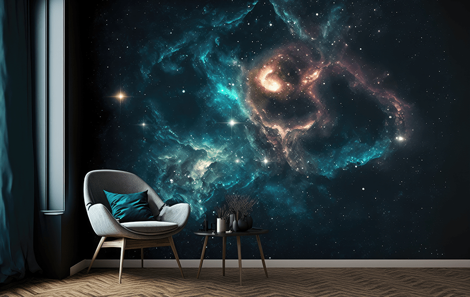 Celestial inspired home interior