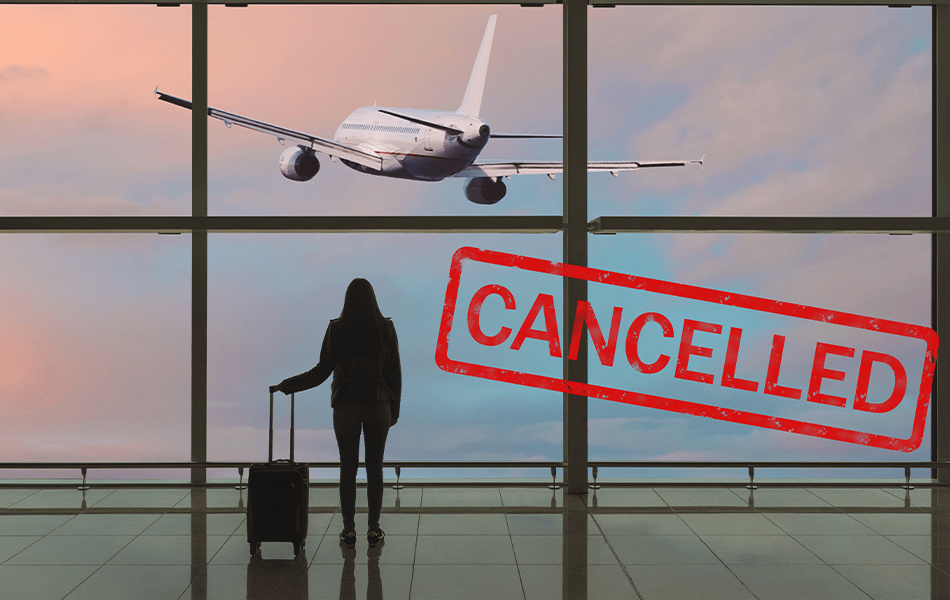 Flight cancelled
