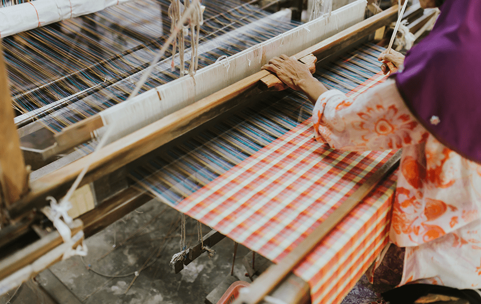 Textile weaving