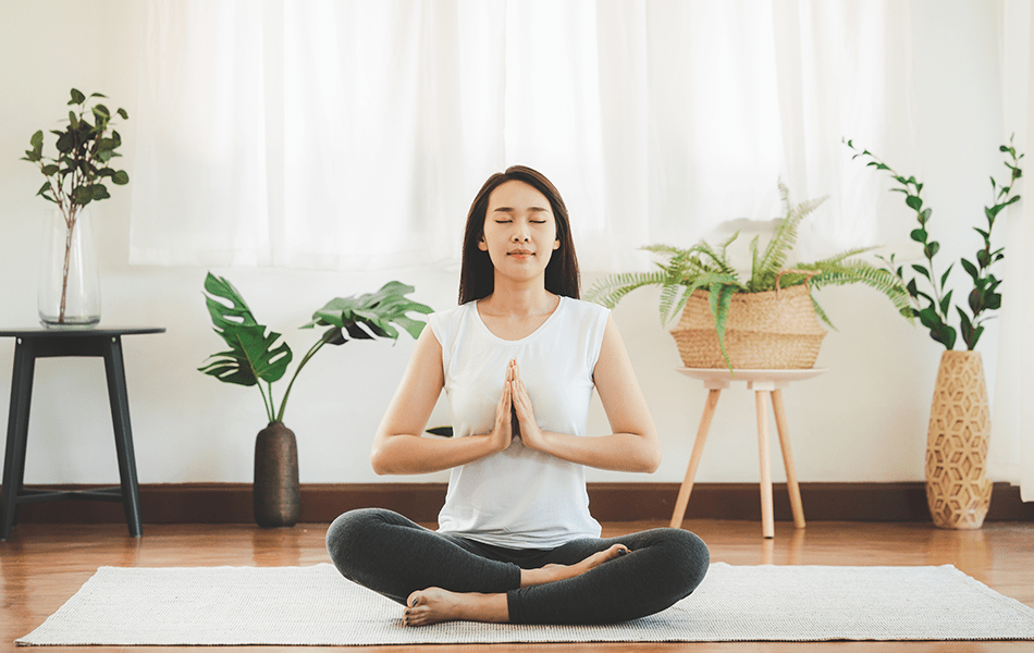 meditation space at home